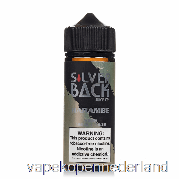 Elektronische Sigaret Vape Harambe - Silverback Juice Co. - 120 Ml 6 Mg